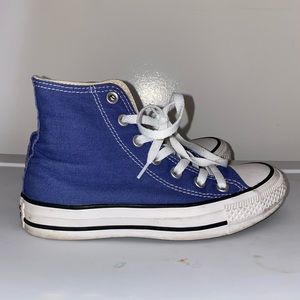 Womens High Top Periwinkle Converse